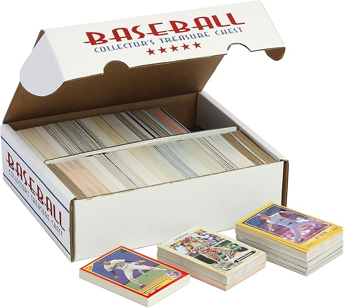 1000 Baseball Cards from 7 Decades