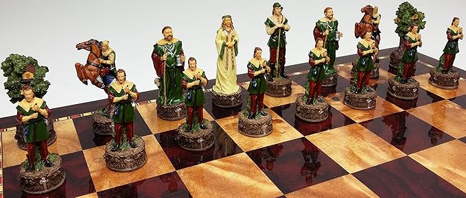 Medieval Times Robin Hood Set of Chess Men Pieces - NO Board
