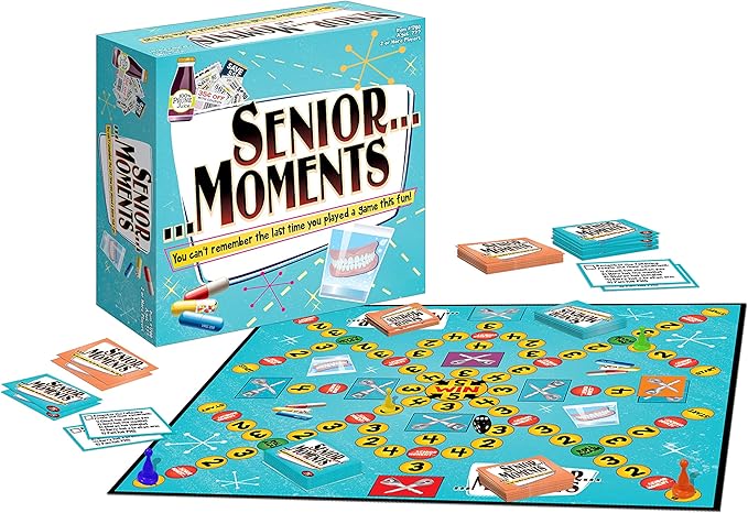 TDC Games Senior Moments Memory Game for Adults