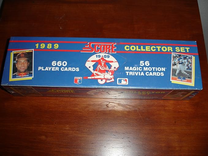 Score 1989 Baseball Card Factory Set