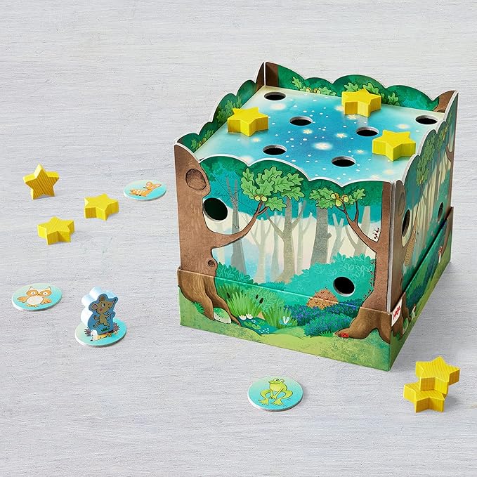 HABA My Very First Games: Forest Friends – 3D Matching &amp Memory Kids Games for Toddlers Ages 2+ Toddler Learning Toys Made in Germany