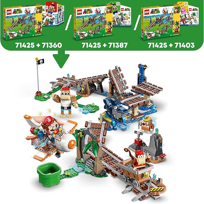 LEGO 71425 Super Mario Diddy Kongs Lorenritt – Erweiterungsset