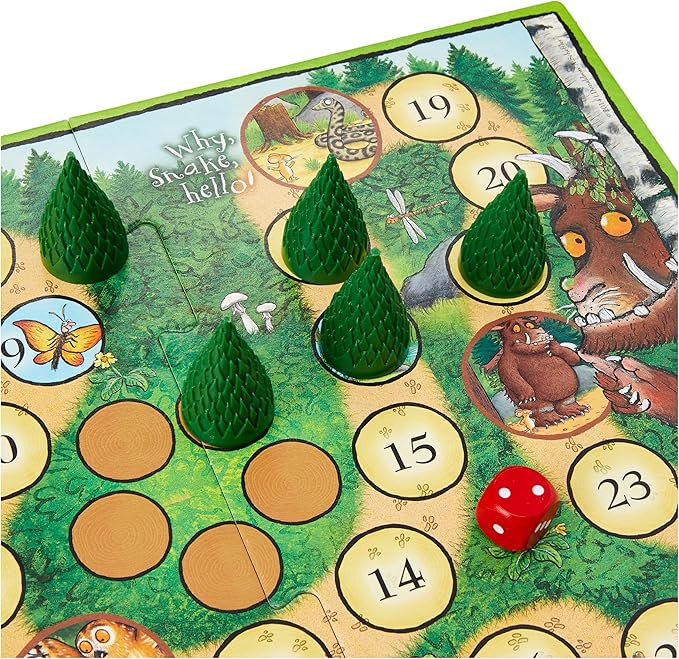 Ravensburger The Gruffalo Deep Dark Wood Board Game for Kids Age 3 Years and Up - Gruffalo Toy