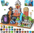 150PCS Magnetic Blocks - Magnet Building Blocks Stacking Magents Cubes Toys Forest Dark Castle Set STEM Montessori Sensory Toys for Kids Boys and Girls Ages 3 4 5 6 7 8 9 10 Easter Birthday Gifts