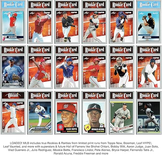 LOADED! Baseball Collector's Box: 4 Certified Mint+ Rookie Cards &amp Rarities - Paul Skenes Shohei Ohtani Nick Kurtz Aaron Judge Cal Raleigh &amp More