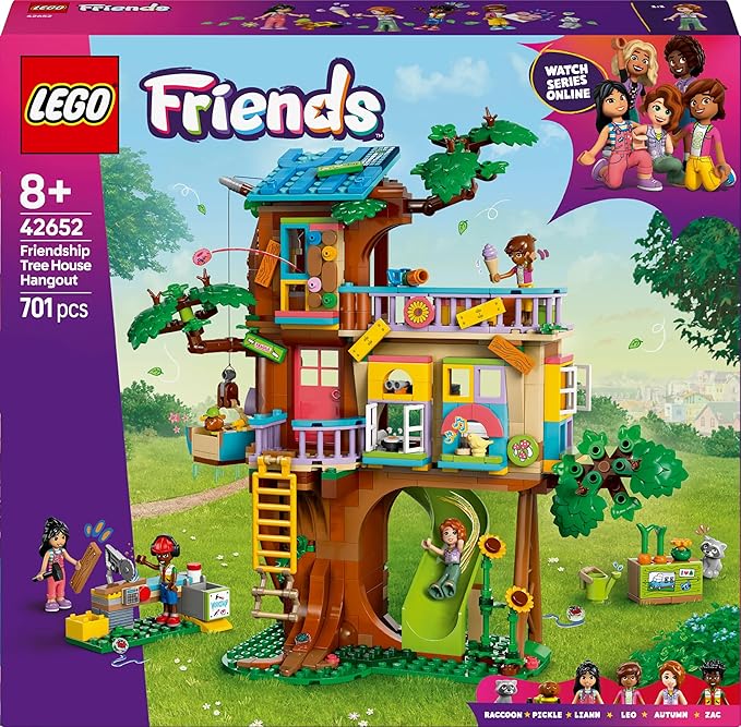 Lego 42652 Friendship Tree House Toy Toy Birthday Present Block Girls Boys Children 8 Years 9 10 Years Old Elementary School Pretend Play Pretend Play Play