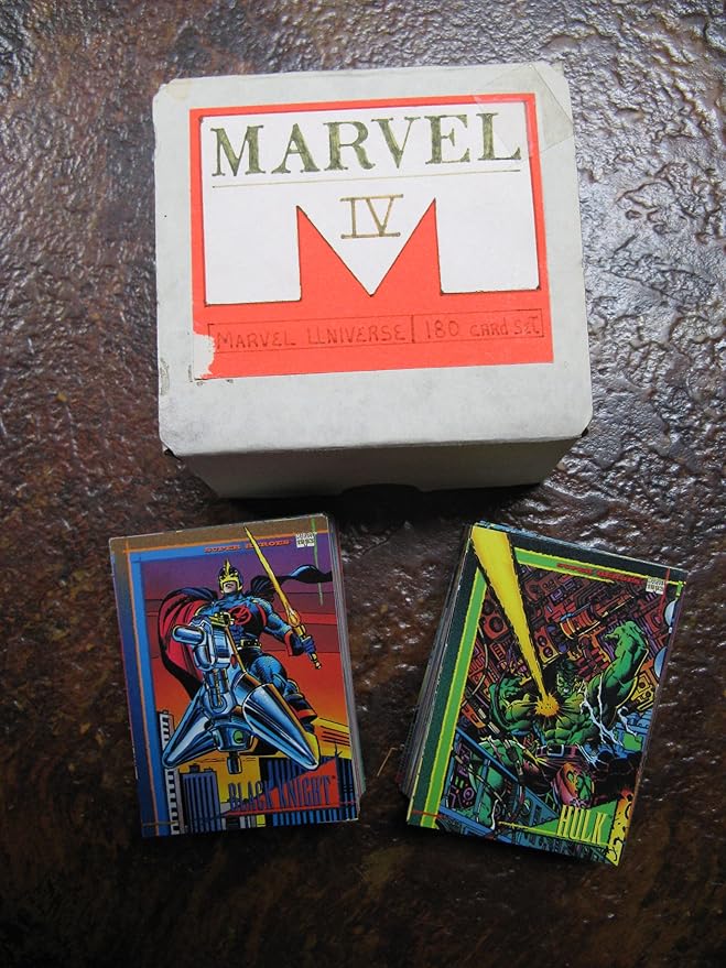 Marvel Universe Series 4 Complete Set Trading Cards (1993)