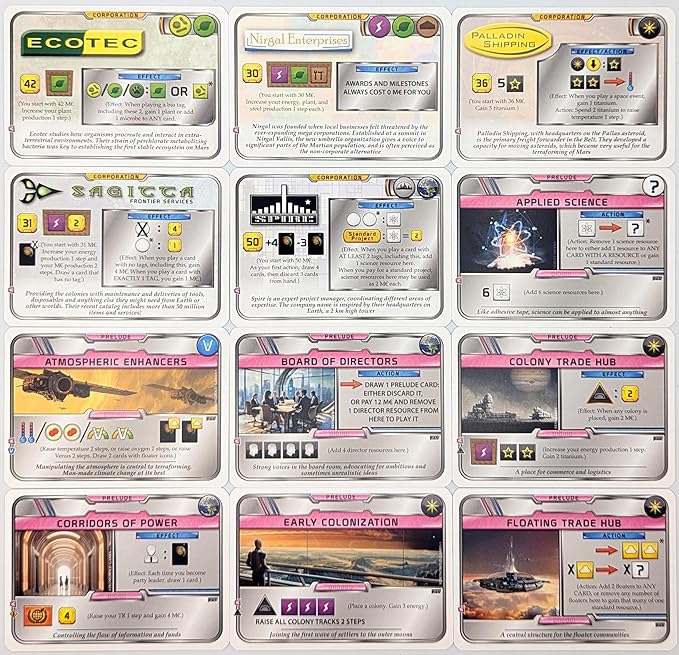 Terraforming Mars by Stronghold Games Prelude 2 | Strategy Board Game Expansion | for 1 to 5 Players | Ages 12+ | Enhanced Solo and Group Play Adds Depth Variety and Replayability