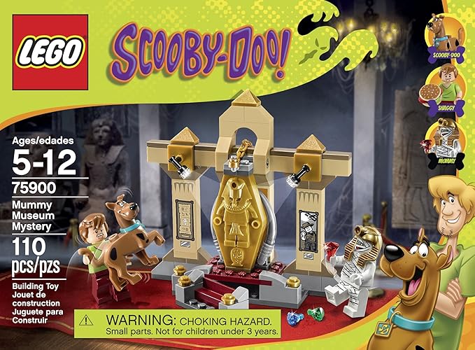 LEGO Scooby-Doo 75900 Mummy Museum Mystery Building Kit