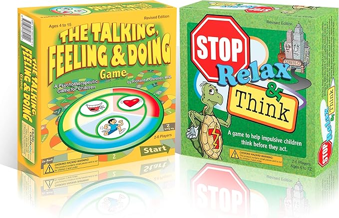 The Talking Feeling Doing &amp Stop Relax Think Game Bundle