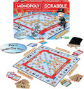 Monopoly Scrabble Game Play in Under ONE Hour Score Your Scrabble Word - Move Your Token By Winning Moves Games USA Mash-Up of 2 of the World's Greatest Games 2 to 4 Players Ages 8+ (1250)
