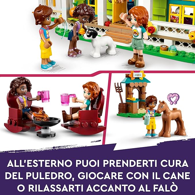 LEGO Friends Autumn's House 41730 Dolls House Playset with Accessories Toy Horse &amp Mia Mini-Doll Toys for Girls and Boys 7 Plus Years Old Birthday Gift Idea