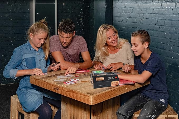 Identity Games [www.identity games.com] Escape Room The Game Family Edition - with 3 Exciting Jungle Escape Rooms | Solve The Mystery Board Game for Family Kids &amp Teens (English Version)