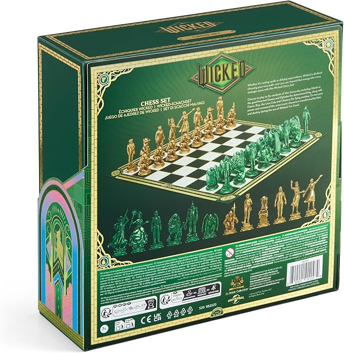Wicked Chess Set - Shiz vs. Emerald City