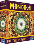Mandala Board Game | Challenging Two-Player Game with Beautiful Abstract Art | Strategy Board Game for Adults and Kids | Ages 10+ | 2 Players | Average Playtime 30 Minutes | Made by Lookout Games