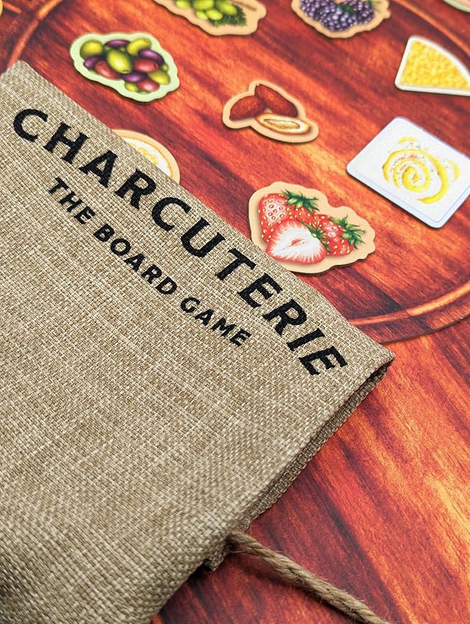 Charcuterie Board Game by 3WS - Deliciously Themed Strategy Game for 2-6 Players Ages 14+ - Perfect Food Lover's Game &amp Board Game Gift Idea for Family Night &amp Dinner Parties
