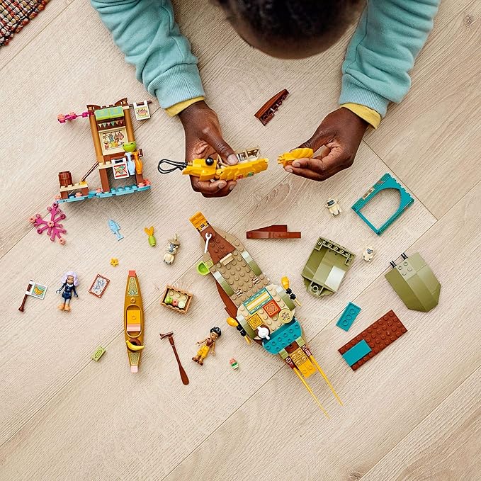 LEGO Disney Boun’s Boat 43185 Building Kit an Imaginative Toy Building Kit Best for Kids Who Like Exploring The World and Adventuring with Strong Disney Characters New 2021 (247 Pieces)