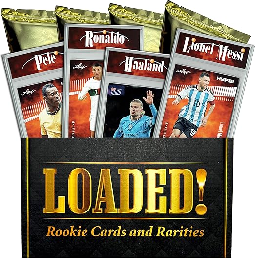 LOADED! Soccer Collector's Box: 4 Certified Mint+ Rookie Cards &amp Rarities - Lionel Messi Lamine Yamal Ronaldo Pele Kylian Mbappe and more