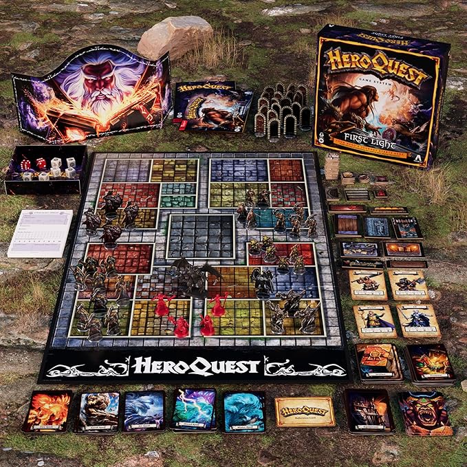Avalon Hill HeroQuest First Light Game System Board Game - English Version