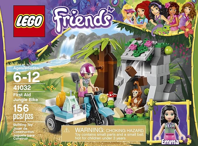 LEGO Friends First Aid Jungle Bike 41032 Building Set