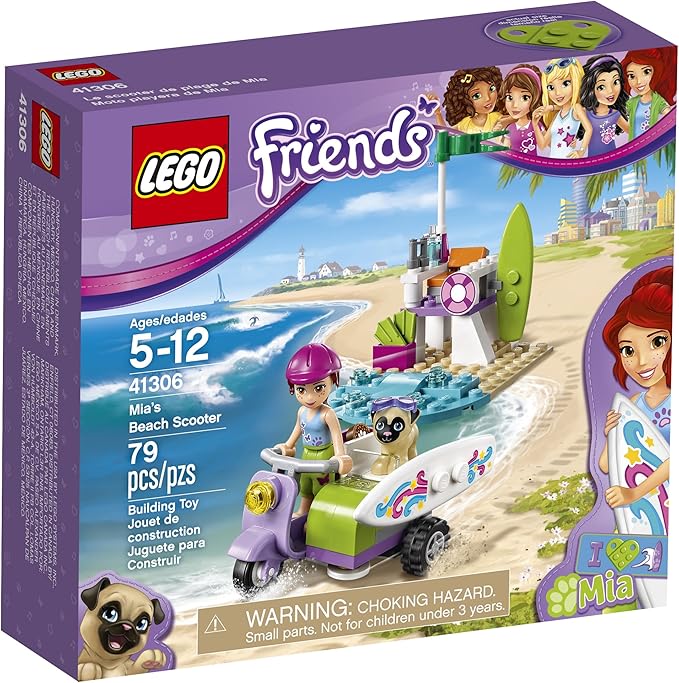 LEGO Friends Mia's Beach Scooter 41306 Building Kit