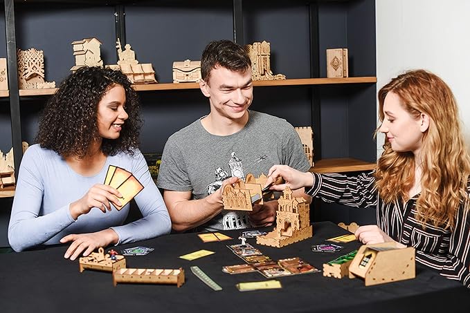 TowerRex Organizer for Betrayal at House on The Hill 2nd Ed Board Game Widow's Walk Expansion Storage Insert Accessories Upgrade