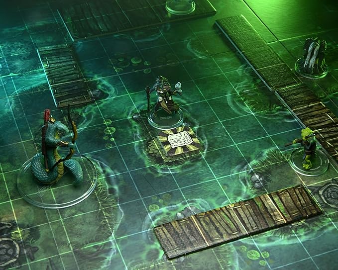 Dungeons &amp Dragons Onslaught: Nightmare of The Frogmire Coven - Maps &amp Monsters Expansion
