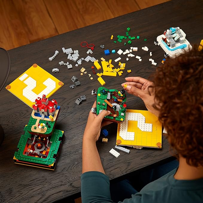 Lego Super Mario Fragezeichen-Block aus Super Mario 64