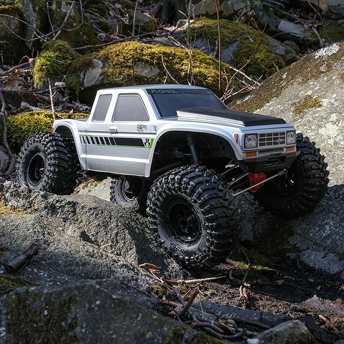 Axial RC Truck 1/10 SCX10 III Coyote 4X4 RTR (Battery and Charger Not Included) Brushed Rock Crawler Silver AXI-2036T1