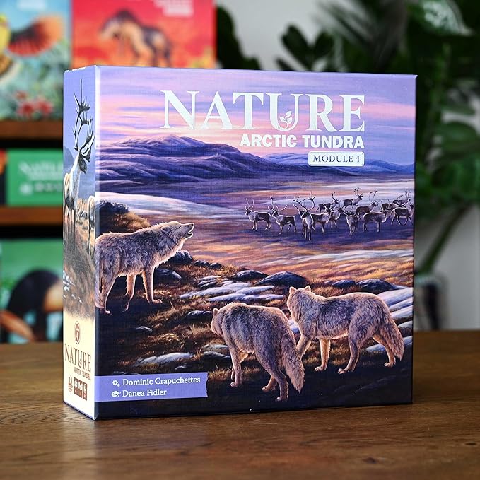 Northstar Game Studio Nature Board Game Expansion Module 4: Arctic Tundra | Adapt Species in a Changing Environment | Strategy Game for Adults Teens Families and Solo | 1-4 Players Age 10+