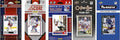 C&ampI Collectables NHL New York Rangers Men's 5 Different Licensed Trading Card Team Sets White