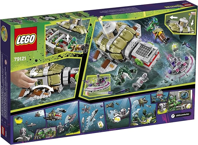 LEGO Ninja Turtles 79121 Turtle Sub Undersea Chase Building Set