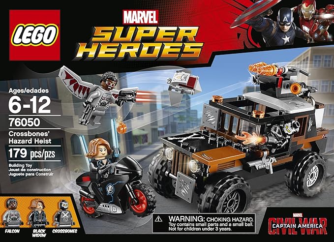 LEGO Super Heroes Crossbones' Hazard Heist 76050 Building Kit (179 Piece)