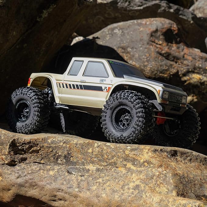 Axial RC Truck SCX10III Coyote: 1/10 4WD RTR with Battery and Charger Brushed Rock Crawler Gold AXI-3071