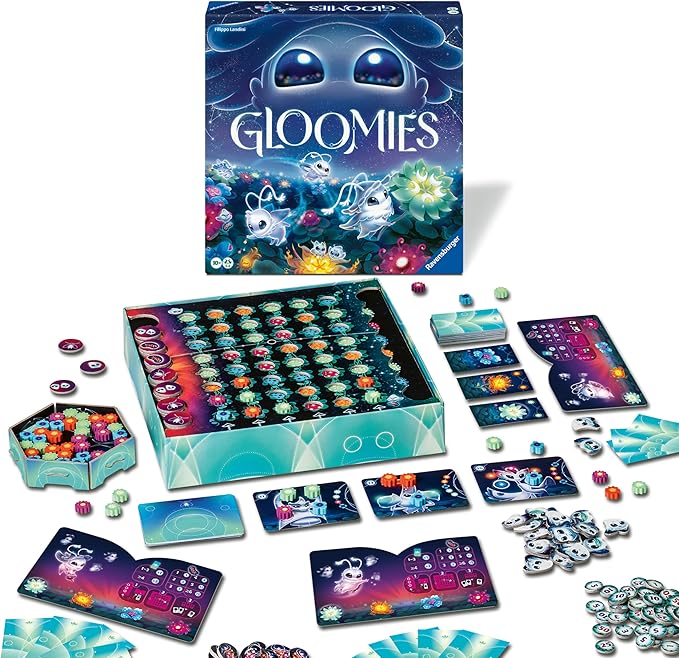 Ravensburger 24617 - Gloomies - Simple Strategy Game for Families Adults and Children - Board Game for 2-4 Players Aged 10+