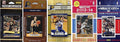 NBA Indiana Pacers 5 Different Licensed Trading Card Team Sets Brown One Size