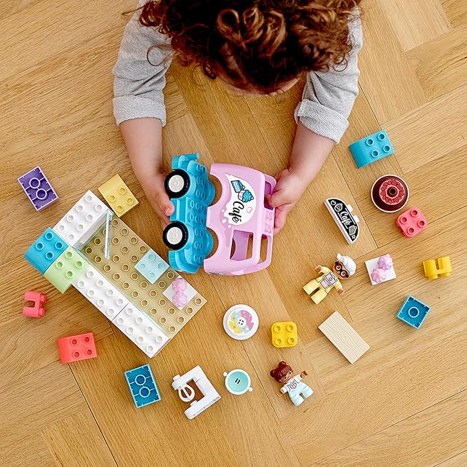 LEGO DUPLO Town Bakery 10928 Educational Play Café Toy for Toddlers Great Gift for Kids Ages 2 and Over (46 Pieces)