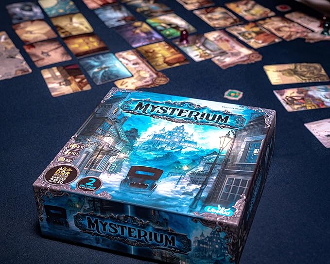 Asmodee Mysterium Board Game (2025 Refresh) - Cooperative Psychic Mystery Game with Updated Components &amp New Cards Family Fun for Kids &amp Adults Ages 10+ 3-7 Players 45 Minute Playtime