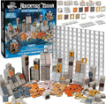 Monster Adventure Terrain - NEW! Builder Enhancement Set (212pc) - 3D Interchangeable Dungeon System w 24 New Tiles - Build Modular Worlds in a Snap &amp Elevate Your Campaign - Compatible with DND