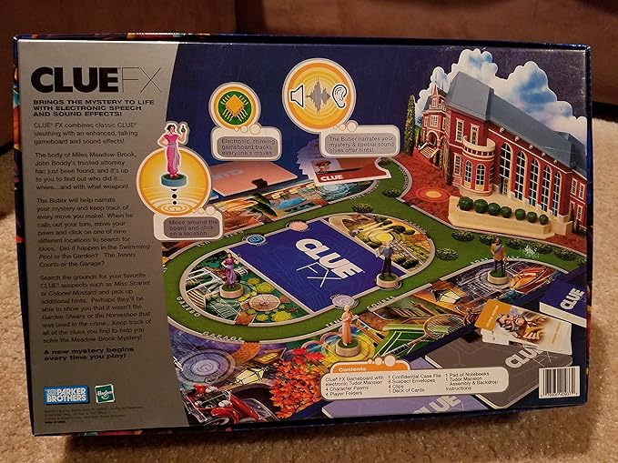 Talking Clue FX Board Game