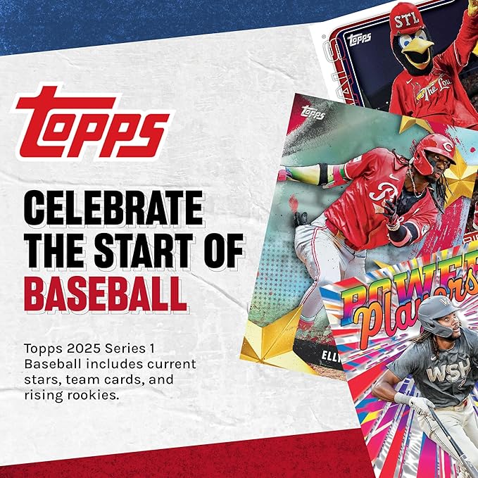 2025 Topps Series 1 Baseball - Factory Sealed - Mega Celebration