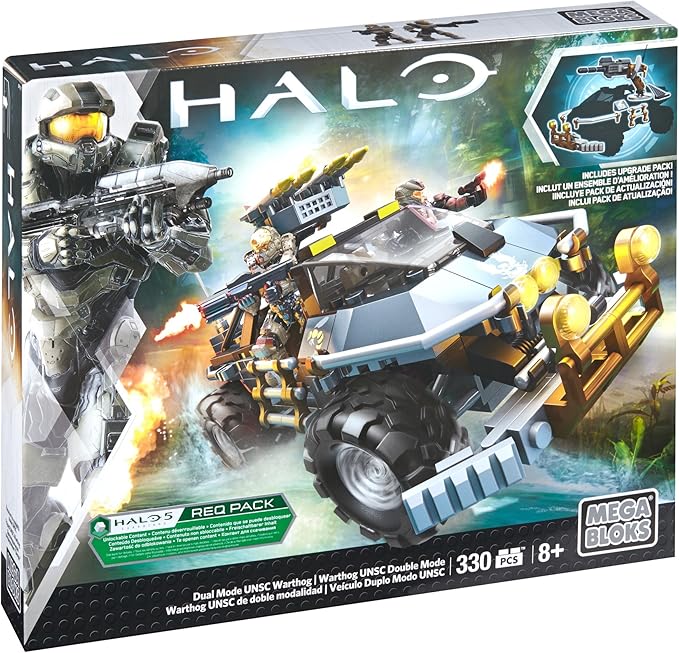 Mega Bloks HALO Dual Mode UNSC Warthog