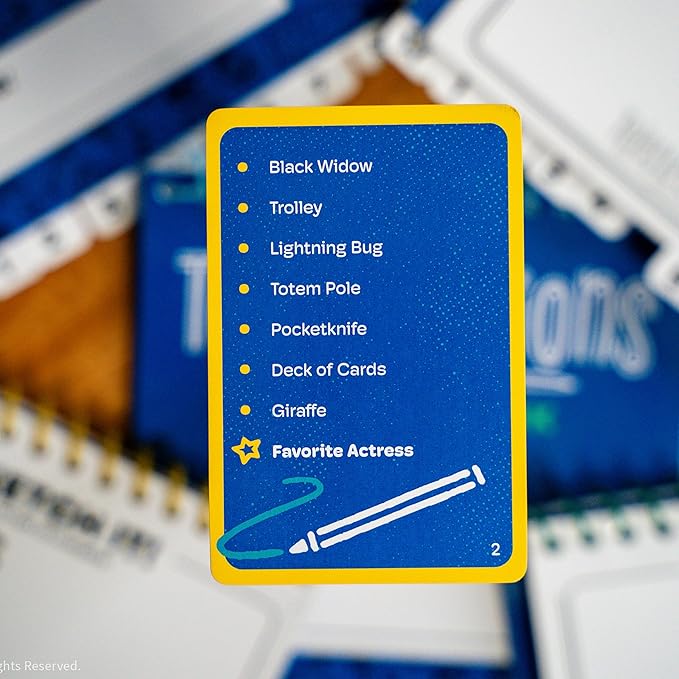 Telestrations 8 Player 2nd Edition Board Game Award Winning Hilarious and Unpredictable Must Have Party Game with a New Look Sketch What Your Read Then Guess What You Saw 4-8 Players Ages 10+