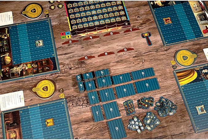 Mighty Boards: Art Society - Collection Board Game Bid At Auctions Collect &amp Display Your Art Ages 10+ 2-4 Players 30-60 Min