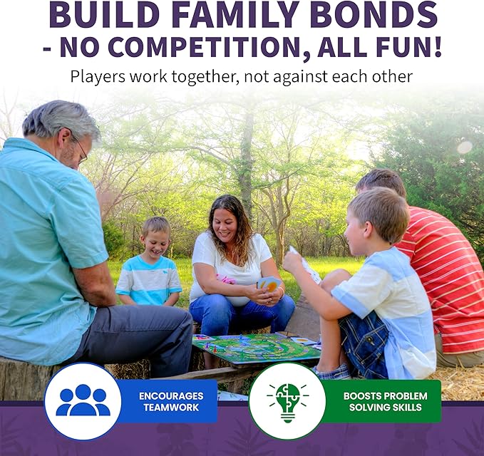 Wildcraft! Board Game – Cooperative Educational Board Game for Kids 4–6 &amp Families – Nature &amp Herb Learning Game – Family Board Games for Kids – Herbal Adventure Cooperative Game