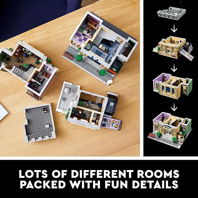 LEGO Police Station 10278 Building Kit A Highly Detailed Displayable Model for Adults New 2021 (2923 Pieces)