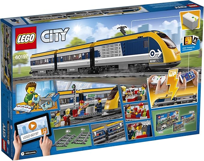 LEGO City Passenger Train 60197 Building Kit (677 Pieces)