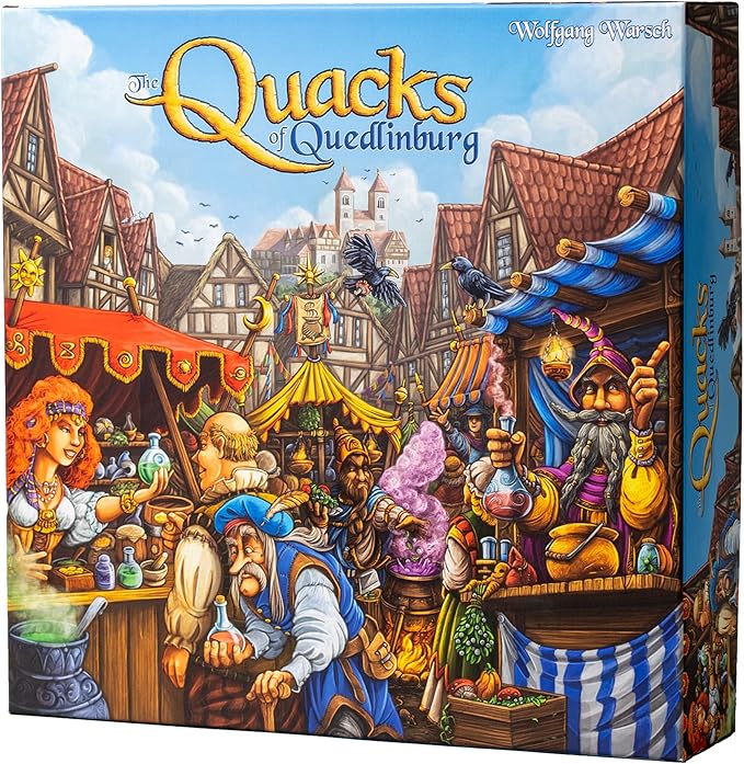 CMYK The Quacks of Quedlinburg - The Hit Game of Potions and Pushing Your Luck