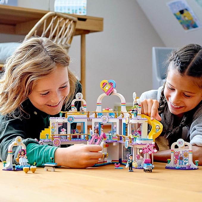 LEGO Friends Heartlake City Shopping Mall 41450 Building Kit Includes Friends Mini-Dolls to Spark Imaginative Play Portable Elements Make This a Great Friendship Toy New 2021 (1032 Pieces)