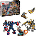 LEGO Marvel Avengers: Endgame Thor vs. Chitauri Building Toy - Pretend Playset W/ 7 Toy Minifigures for Boys &amp Girls Ages 8+ - Super Hero Building Blocks for Kids - Gift Idea for Birthdays - 7632